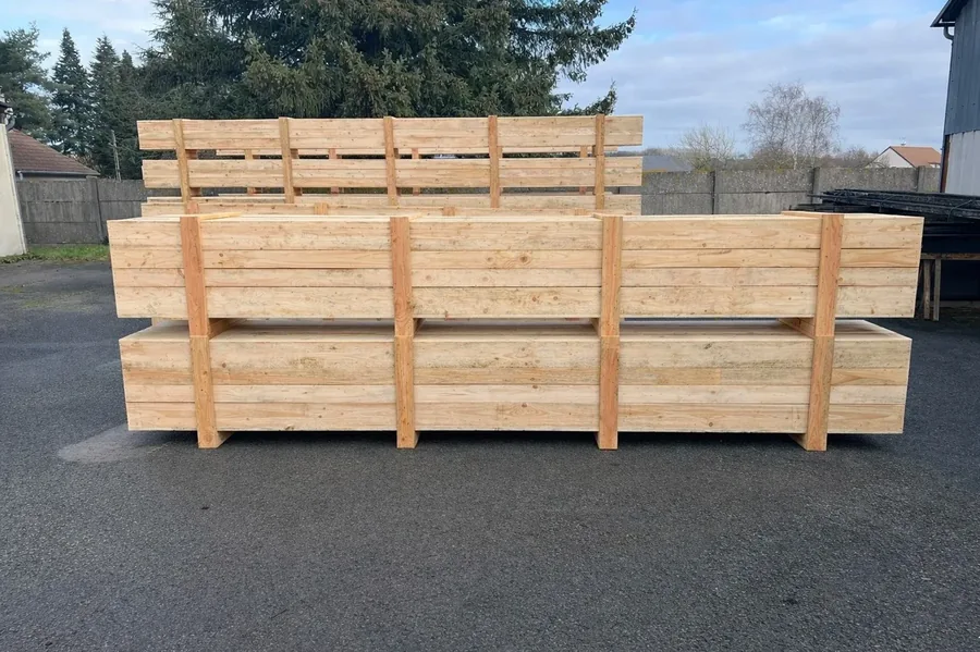 Caisse barrée à l'anglaise — vue 2