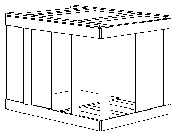 Caisse cloche à parois pleines — Caisserie des Caduels