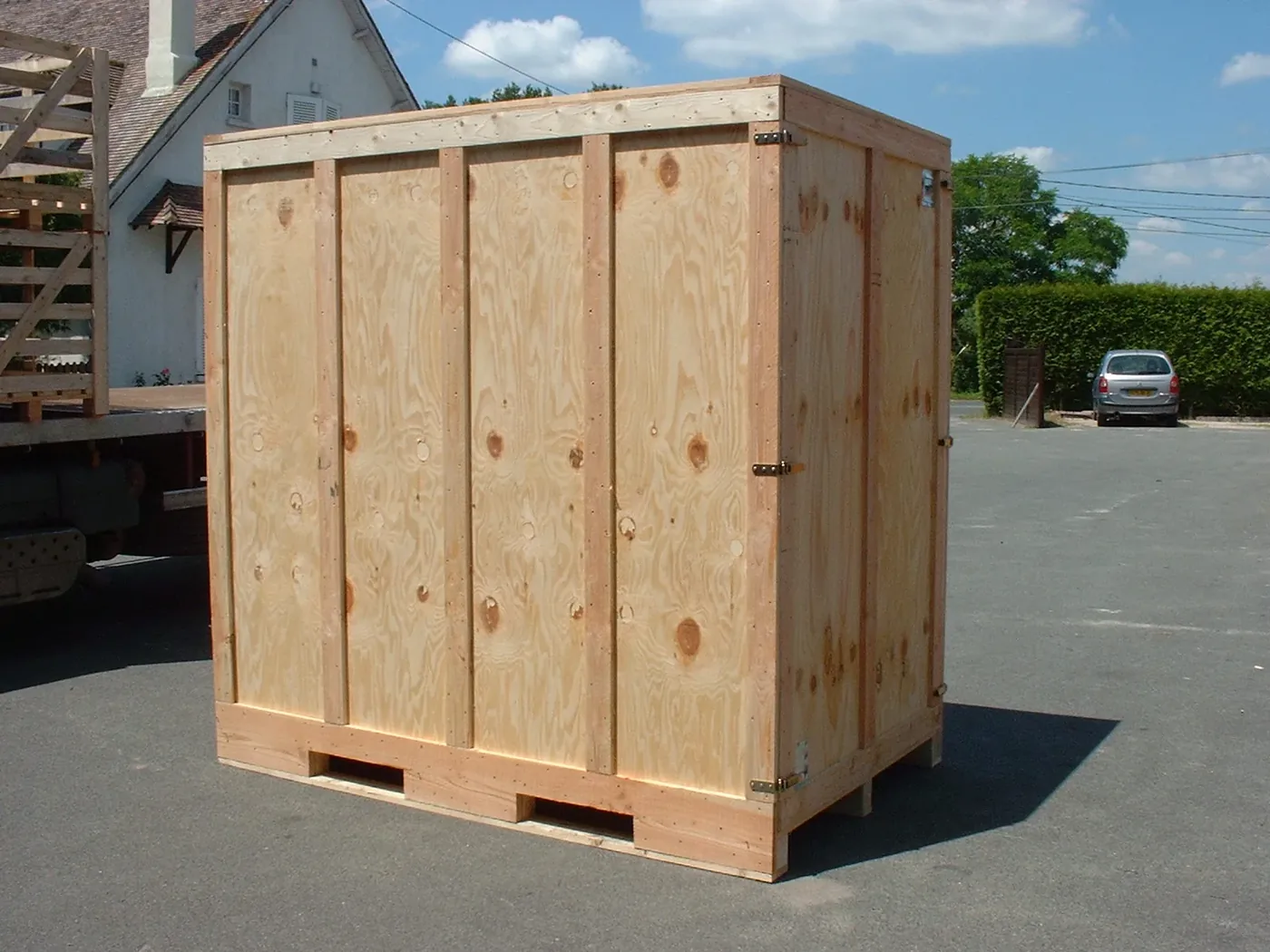 Caisse garde-meuble vue 2